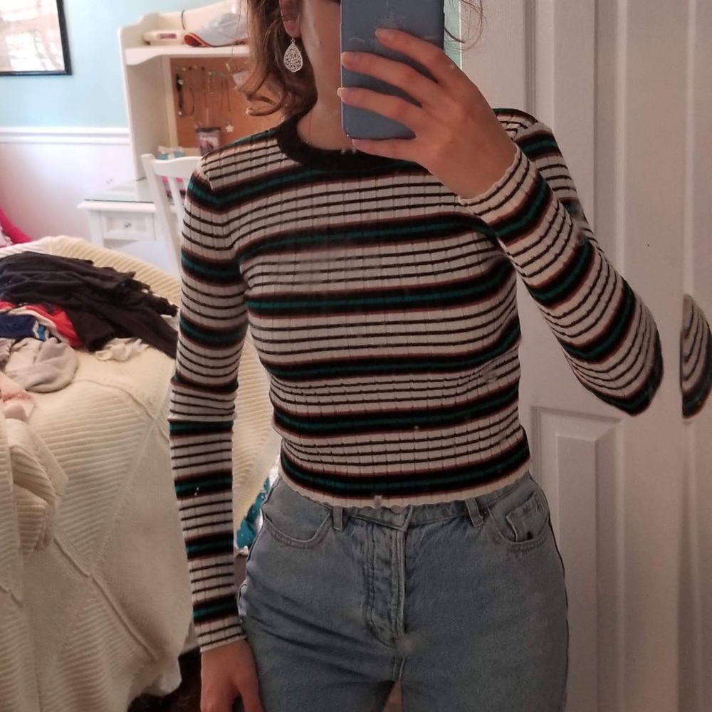 Striped Thermal Long Sleeve